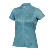 Endura Damen Hummvee Ray Trikot Kurzarm: Moos - XL