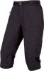 Endura Damen Hummvee 3/4 Short mit Innenhose: Schwarz - S