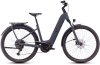 Cube Kathmandu Hybrid ONE 600 shadowgrey'n'black Größe: Easy Entry 62 cm